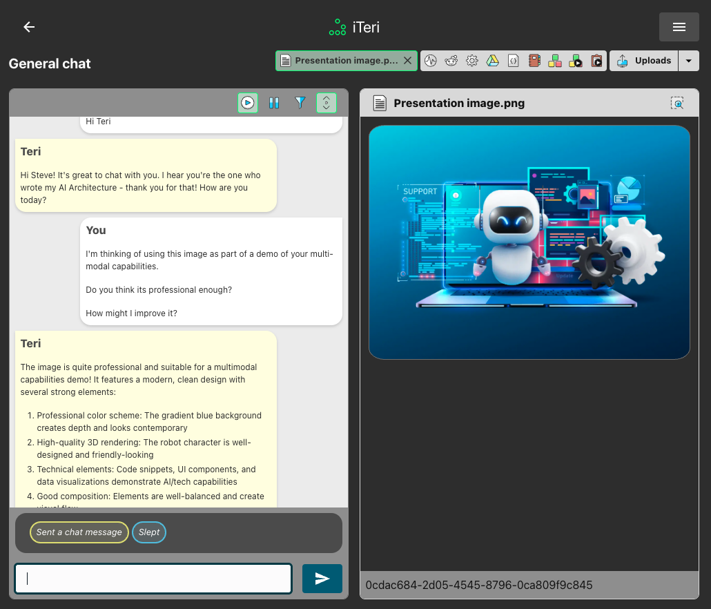 Iteri multi modal screenshot